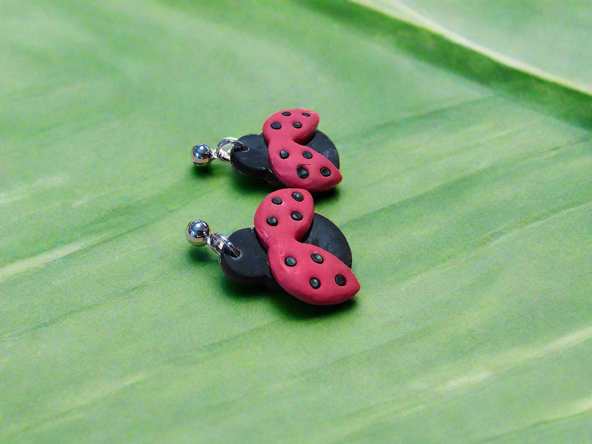 Ladybug Studs