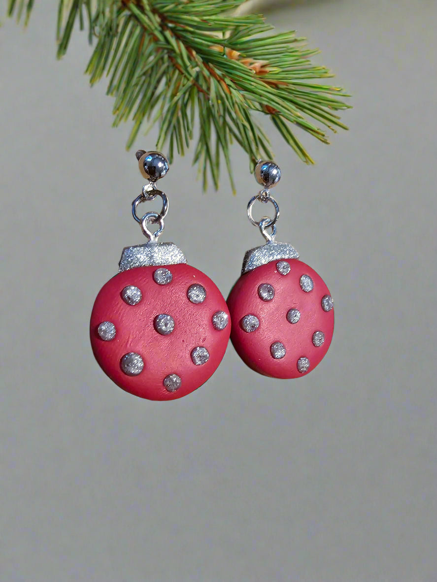 Polka dot Ornament Earrings