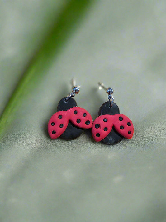 Ladybug Studs